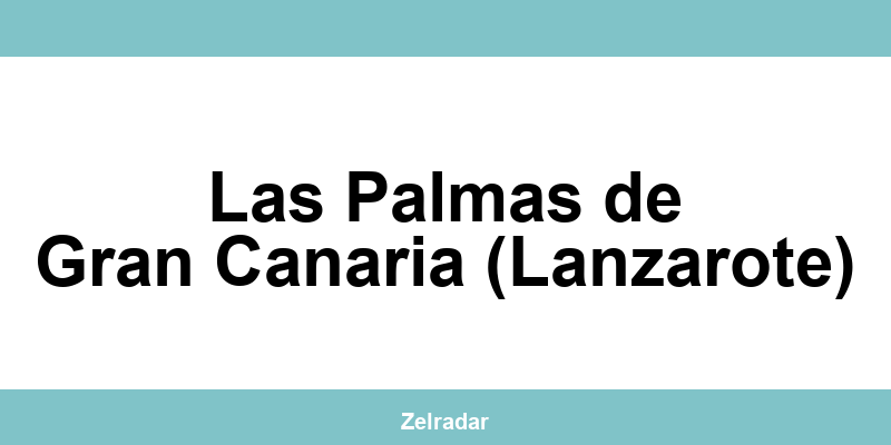 Teléfono de oficina de Zeleris en Las Palmas de Gran Canaria (Lanzarote)